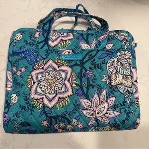 Vera Bradley Hanging Organizer Peacock Garden NWT Travel Cosmetic Bag